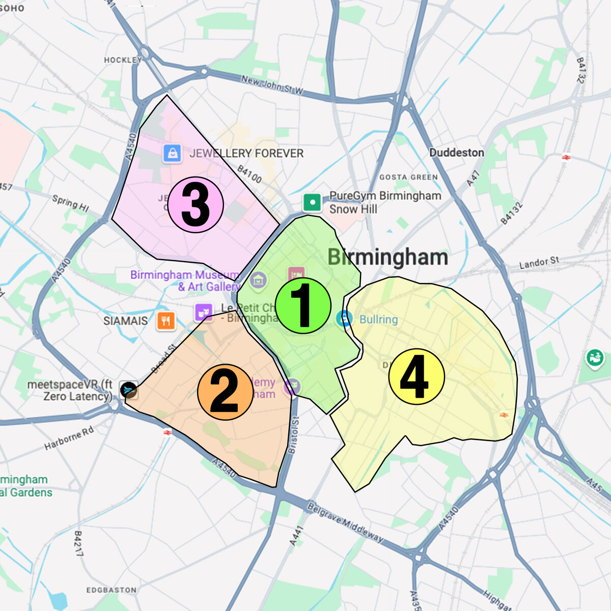Dónde alojarse en Birmingham