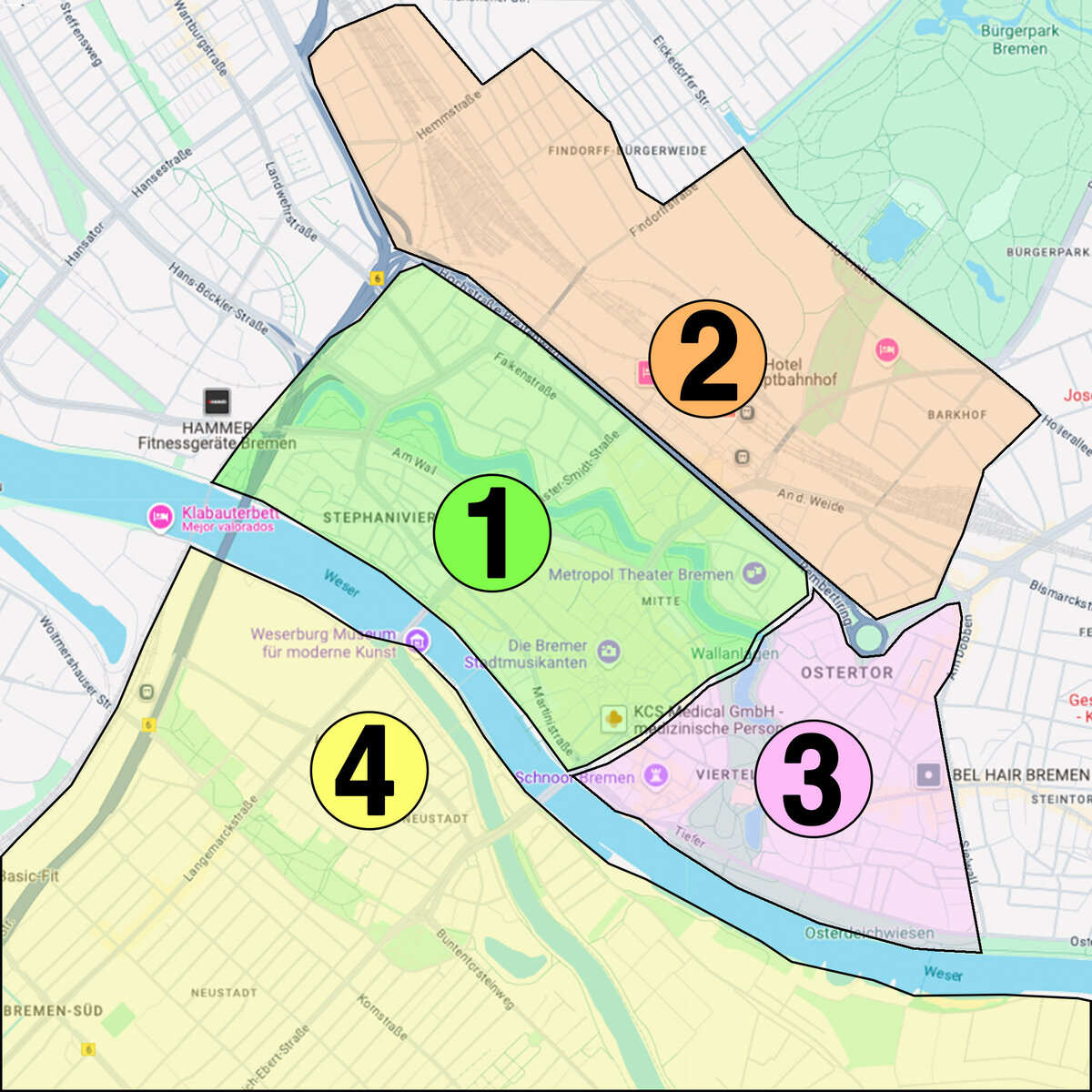 Dónde alojarse en Bremen