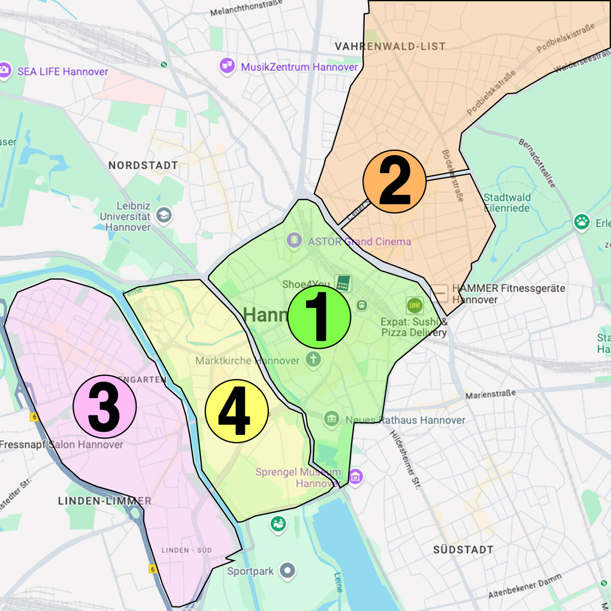 Dónde alojarse en Hannover