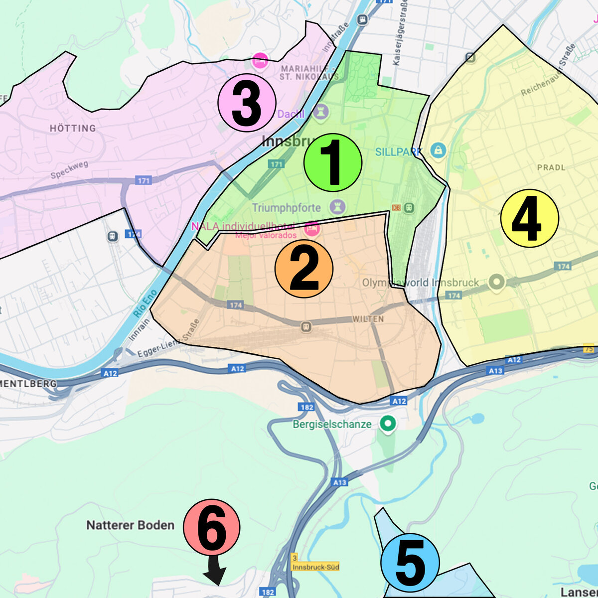 Dónde alojarse Innsbruck