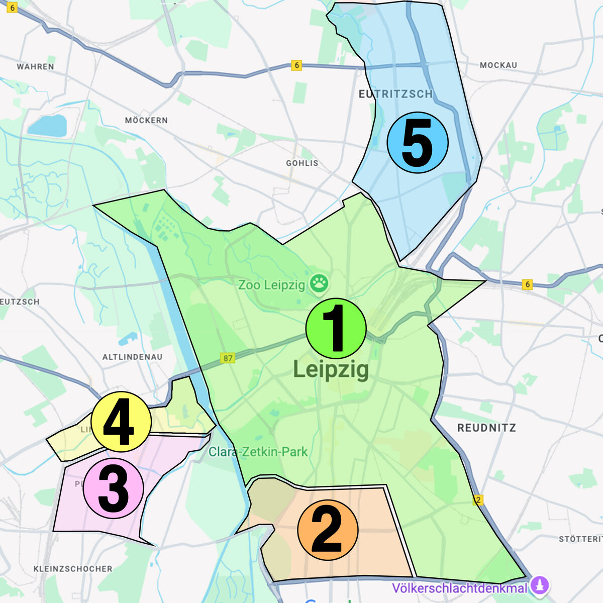Dónde alojarse en Leipzig